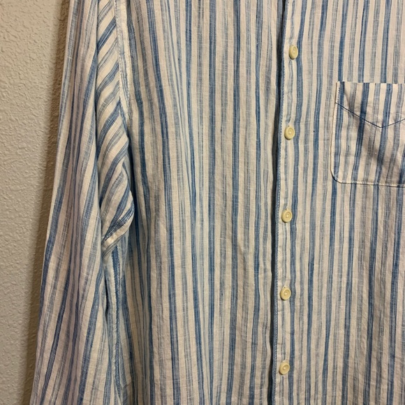 Tommy Bahama Relax Academy Linen M button up shirt - Picture 5 of 15
